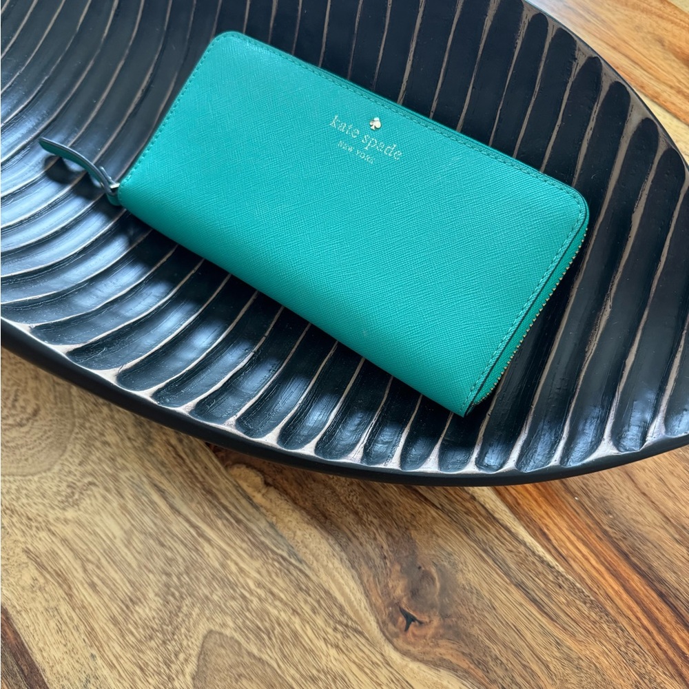 Kate Spade Turquoise Green Wallet